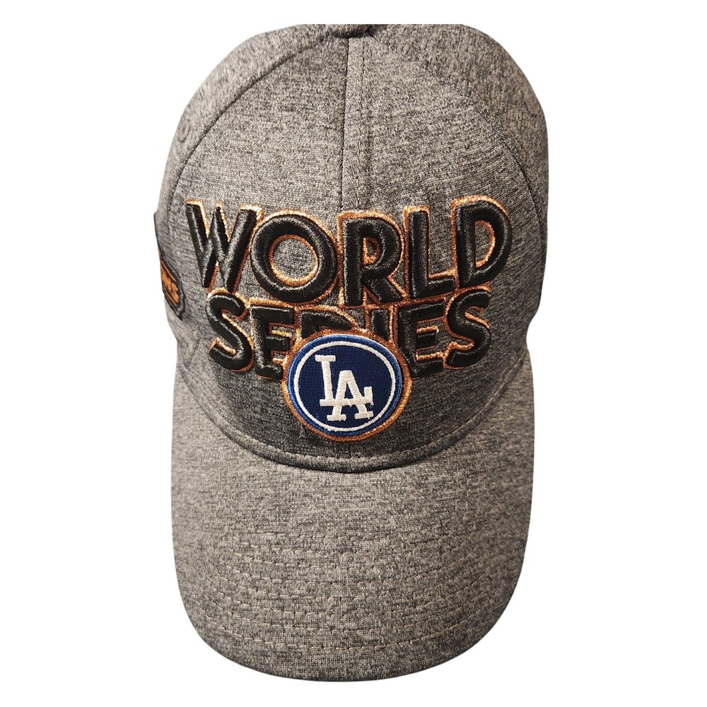 Los Angeles Dodgers 2017 World Series Champions MLB New‎ Era Baseball Cap Gray O